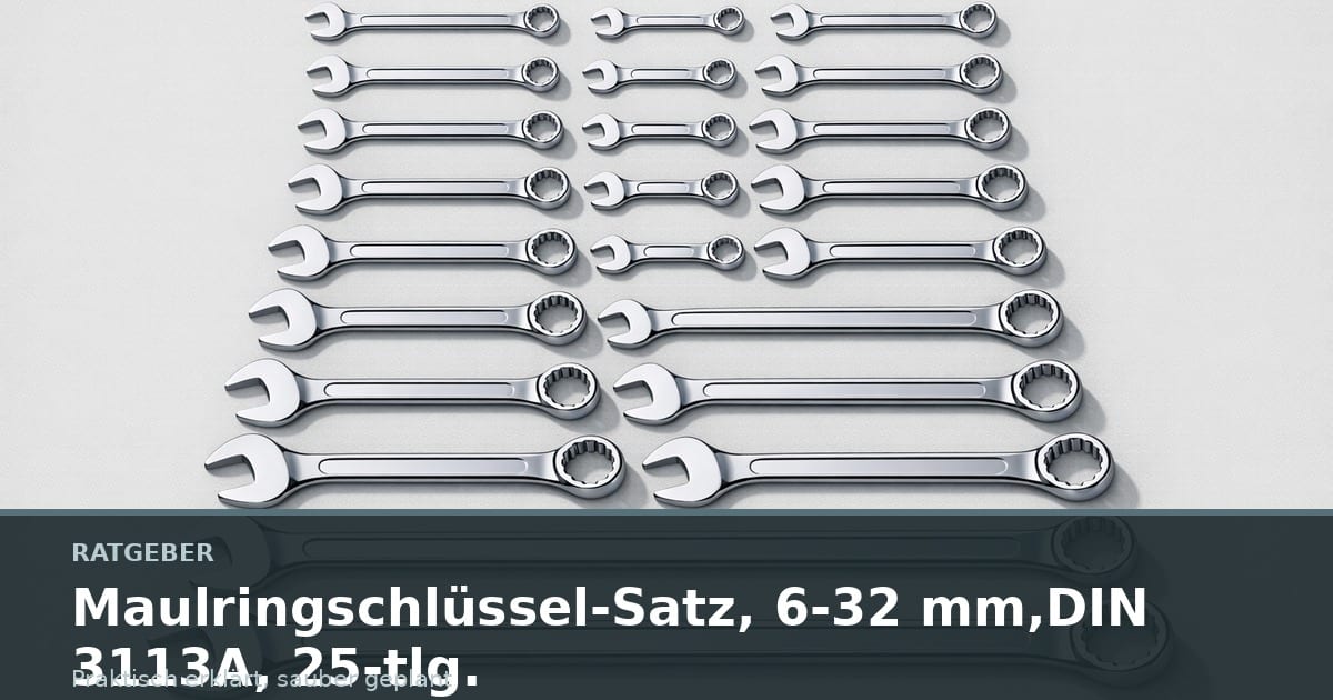 Mehrere silberne Schraubenschlüssel in verschiedenen Größen auf hellem Hintergrund.